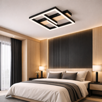 LED осветително тяло Zenn за таван, еквивалент 400W, с дистанционно G4218