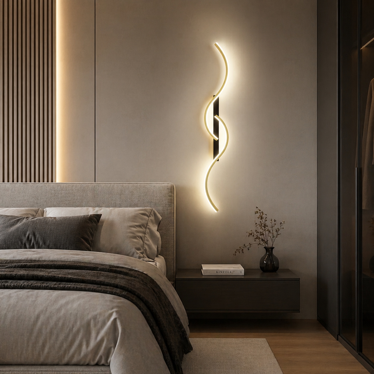 Аплик LED KARO Gold 32W 60cm