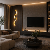 LED аплик Eternity Gold+Black 40W 80CM