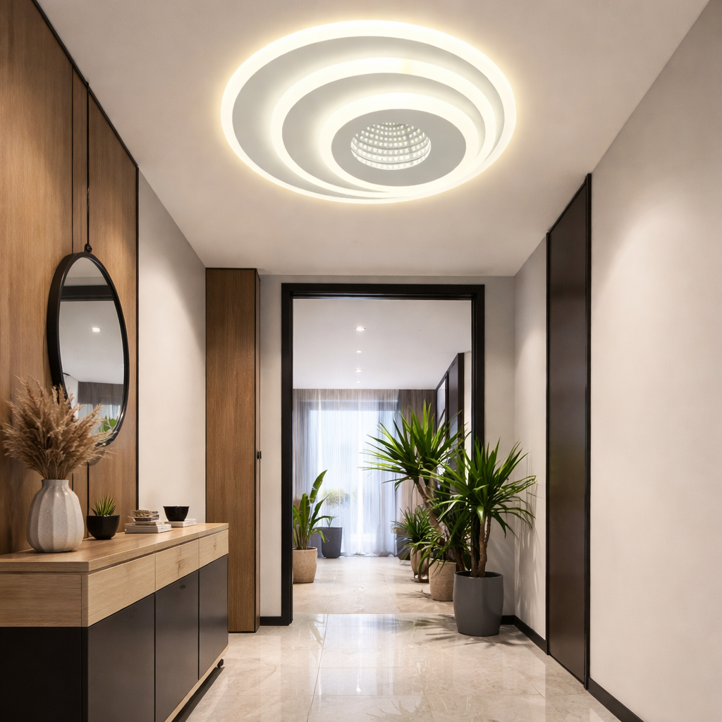 LED осветително тяло 40W GALAXY 3D ROUND Еквивалент 200W