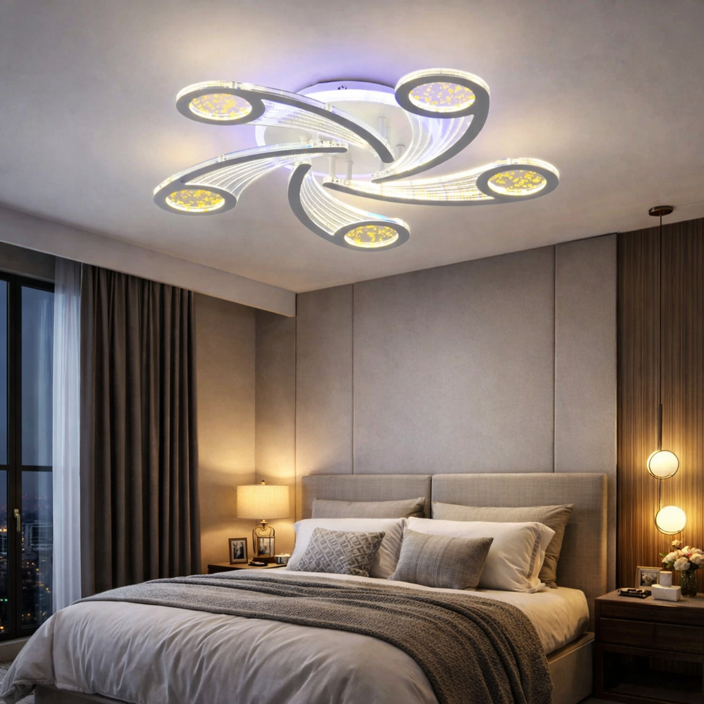 LED осветително тяло 138W SPARK RGB с дистанционно