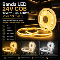 LED лента 24V COB 10 метра