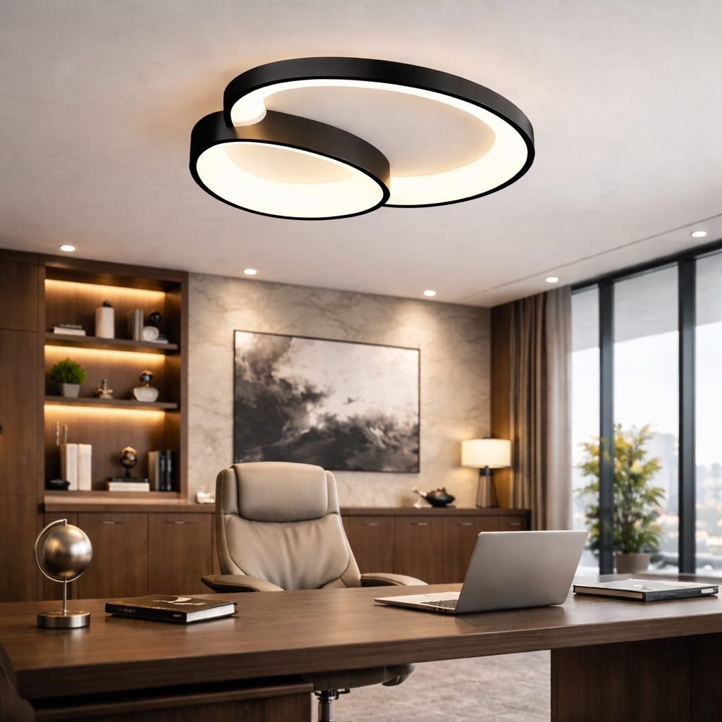 Осветително тяло LED 146W Halo Duo еквивалент 580W с дистанционно