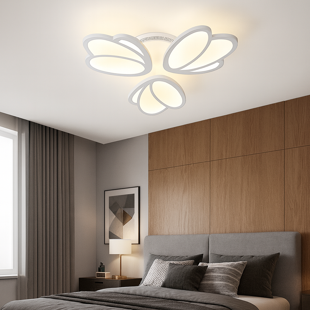 LED осветително тяло Mini TULIP Еквивалент 300W с дистанционно