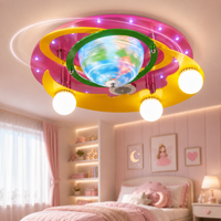 LED осветително тяло 50W EARTH Pink с тонколона и Bluetooth
