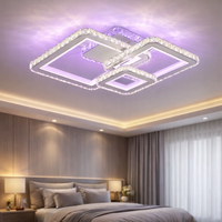 LED осветително тяло Kalista Бяла Кристал RGB Еквивалент 500W