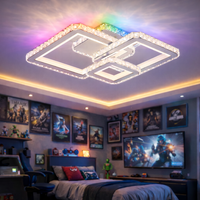 LED осветително тяло Kalista Бяла Кристал RGB Еквивалент 500W