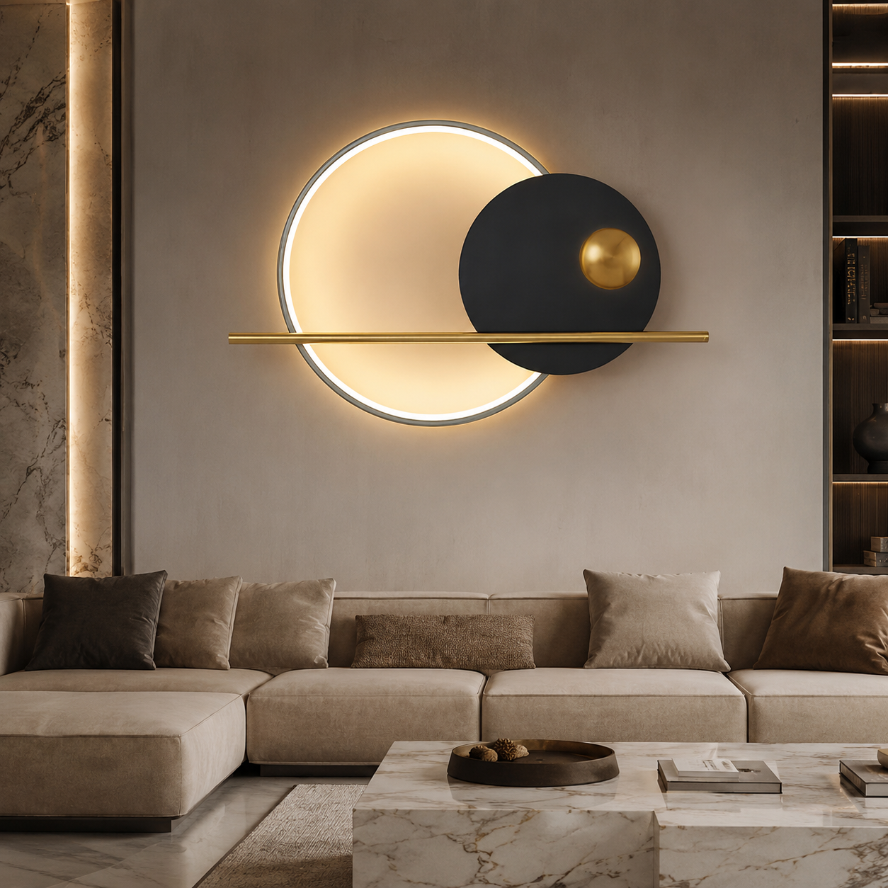 LED аплик за стена Zen Orbit 268-1 65CM