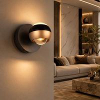 Аплик LED Orbit 3 вида светлина от бутон, димируем