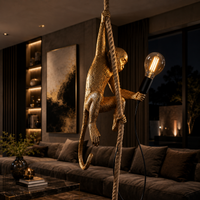Пендел 1xE27 Monkey Gold