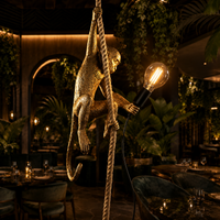 Пендел 1xE27 Monkey Gold