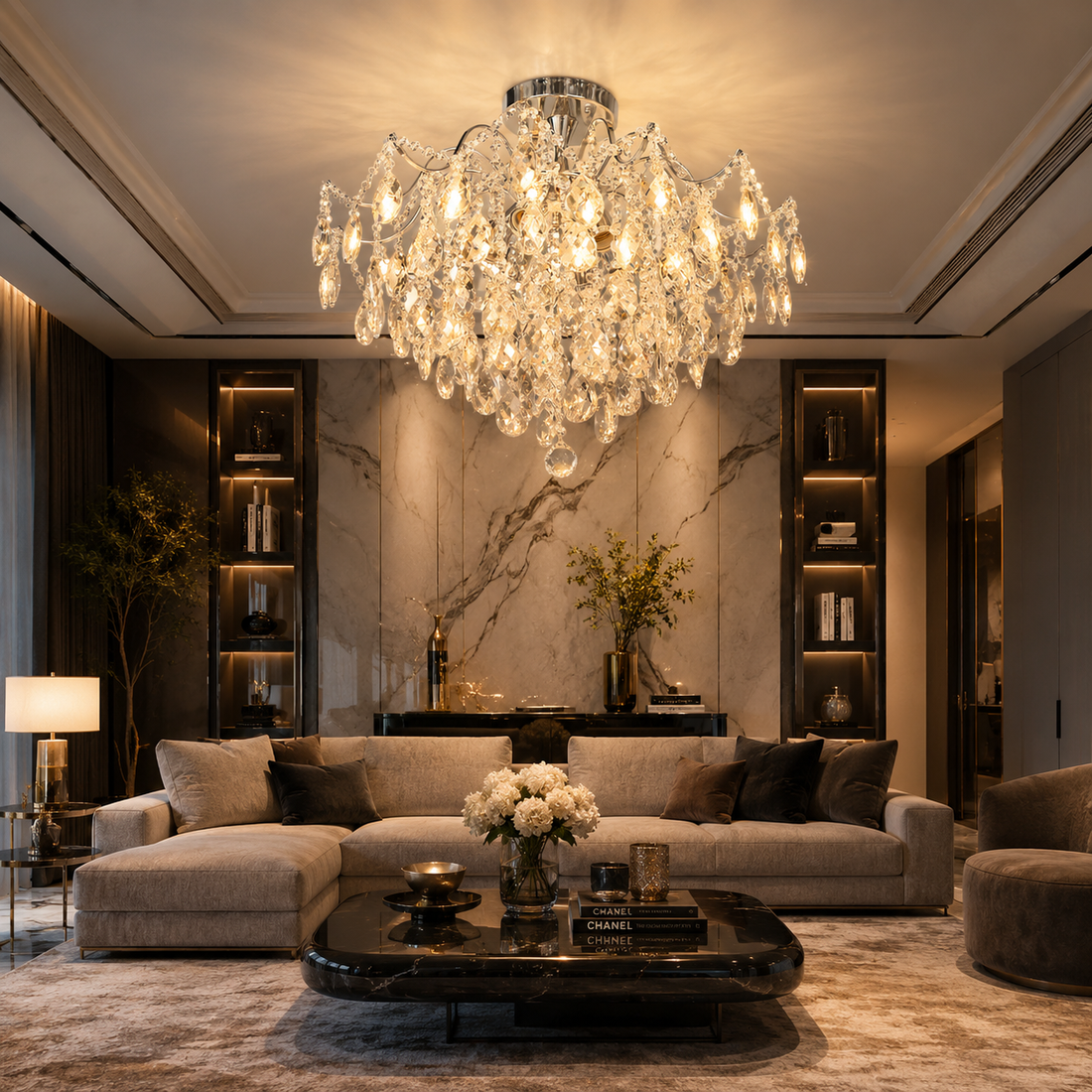 Полилей от кристал PARIS SILVER