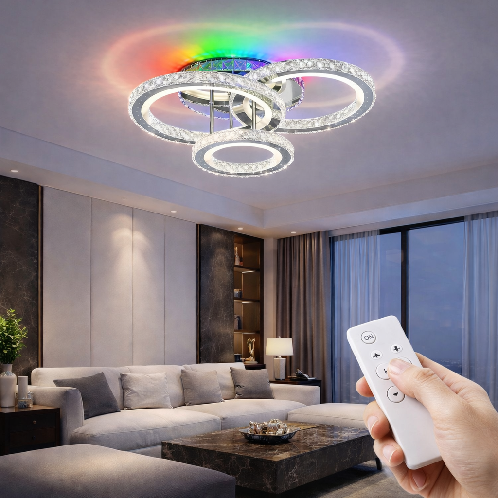 LED осветително тяло Cristal Ciryla Chrome RGB еквивалент 500W