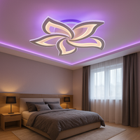 LED осветително тяло Camelia RGB еквивалент 600W с дистанционно
