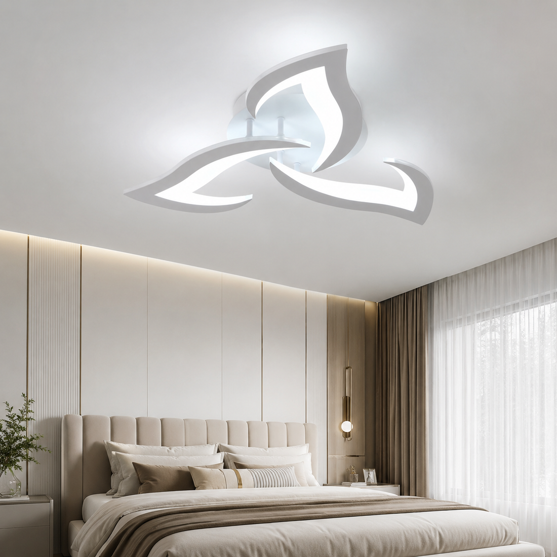 LED осветително тяло Mini Narcisse Еквивалент 250W с дистанционно