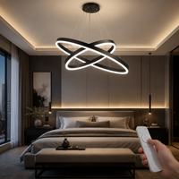 LED осветително тяло WONDERLAND Black 2 сегмента, еквивалент 400W