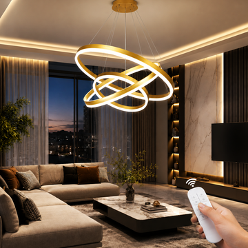 LED осветително тяло WONDERLAND Gold 3 сегмента еквивалент 600W