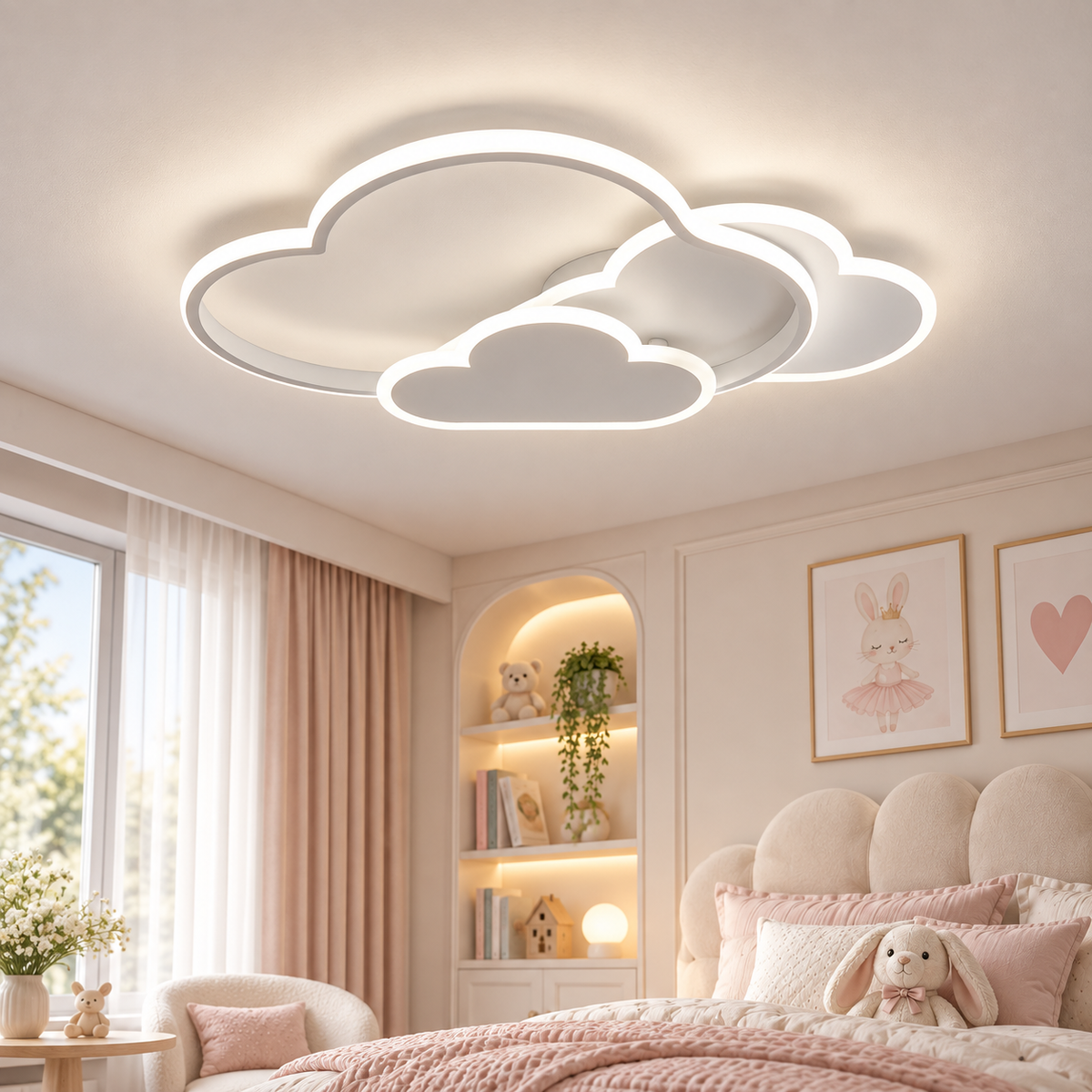 LED осветително тяло 86W NORISOR Еквивалент 400W Дистанционно управление