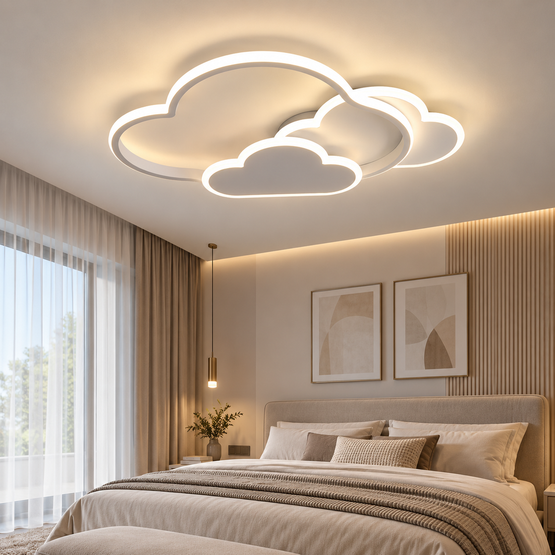 LED осветително тяло 86W NORISOR Еквивалент 400W Дистанционно управление