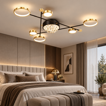 LED осветително тяло Nordic Beauty Еквивалент 500W с дистанционно