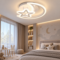 LED осветително тяло SEMILUNA Бяло Еквивалент 400W Дистанционно