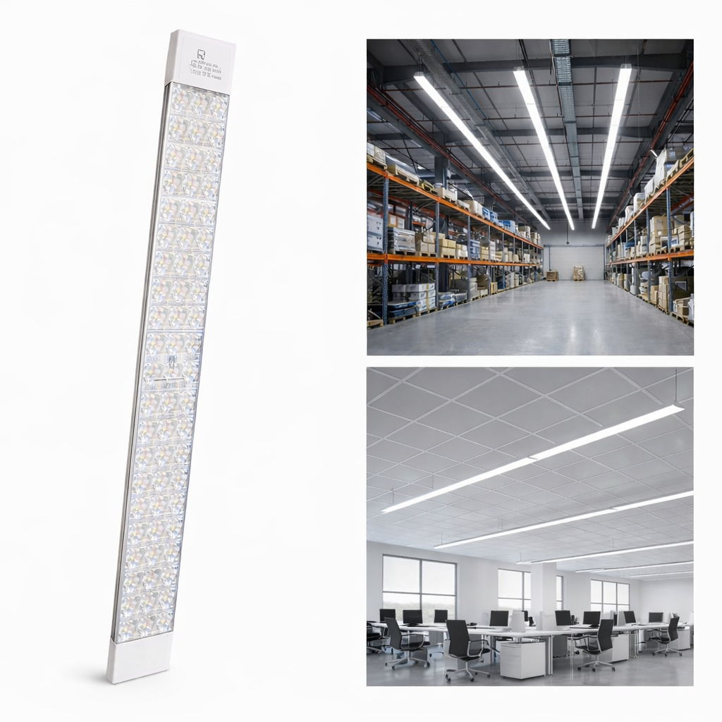 LED осветително тяло 72W 120cm A8 за вътрешен монтаж