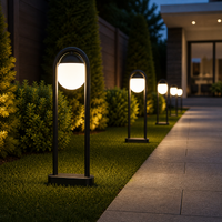 Орнаментален градински стълб LED 28W PRATA VECCHIA 85CM 98733