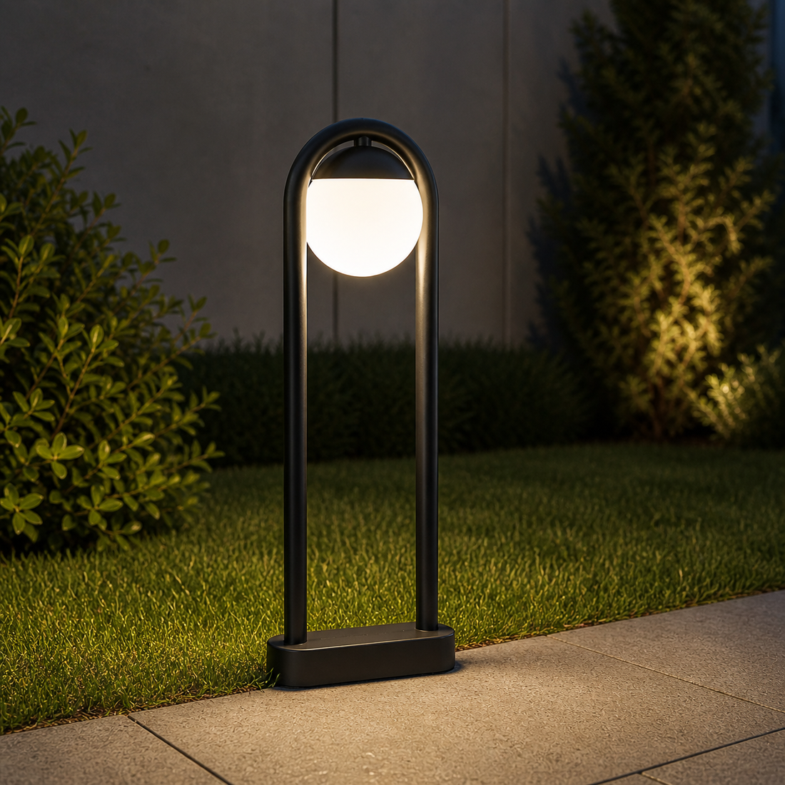 Орнаментален градински стълб LED 28W PRATA VECCHIA 85CM 98733