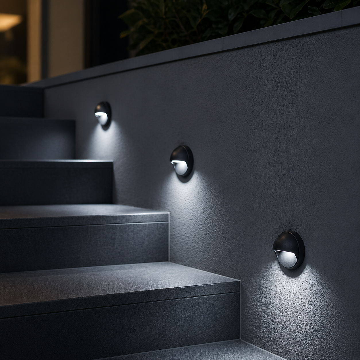 Външен LED спот за стъпала 3W IP65 V2