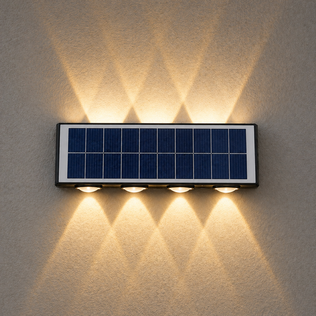 Соларен външен LED аплик Trio 8W