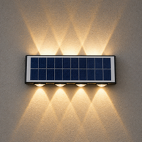 Соларен външен LED аплик Trio 8W