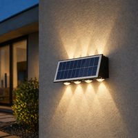 Соларен външен LED аплик Trio 8W
