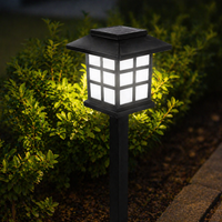 КОМПЛЕКТ 2 соларни LED фенера за градина PAST
