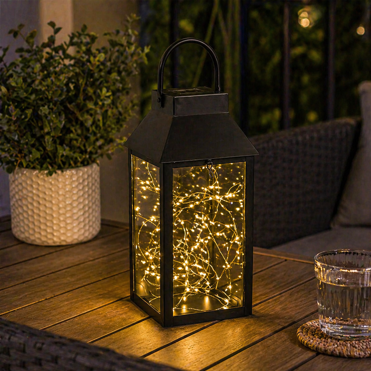 Соларен LED фенер PLAME
