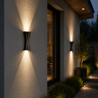 LED аплик за външен монтаж 10W Black Elegance