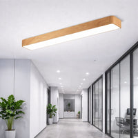 LED окачено осветително тяло от бамбук 45W 4650lm CCT