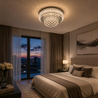 LED осветително тяло Mini Klyra CRISTAL Еквивалент 400W Дистанционно управление