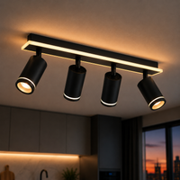 LED осветително тяло със спотове 82W NOIR GLOW еквивалент 400W