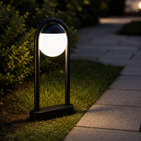 Орнаментален градински стълб LED 28W PRATA VECCHIA 45CM 98732