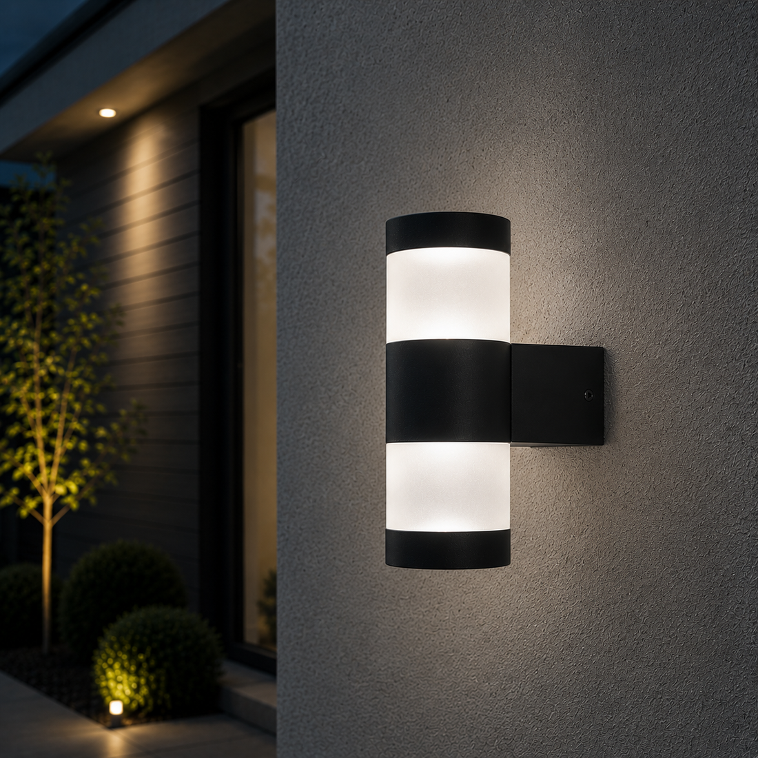 LED аплик за външен монтаж 2x6W Patio 2D