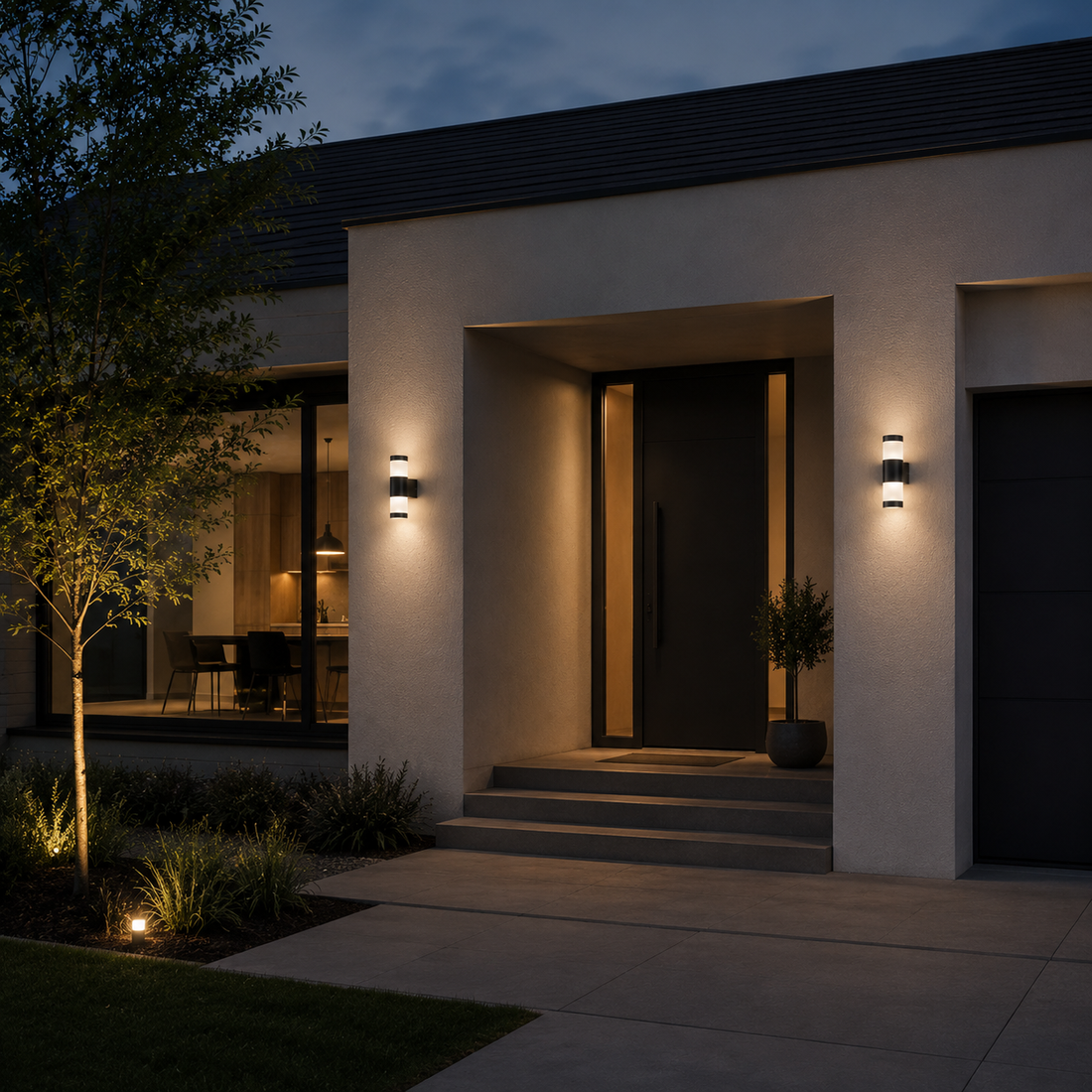 LED аплик за външен монтаж 2x6W Patio 2D