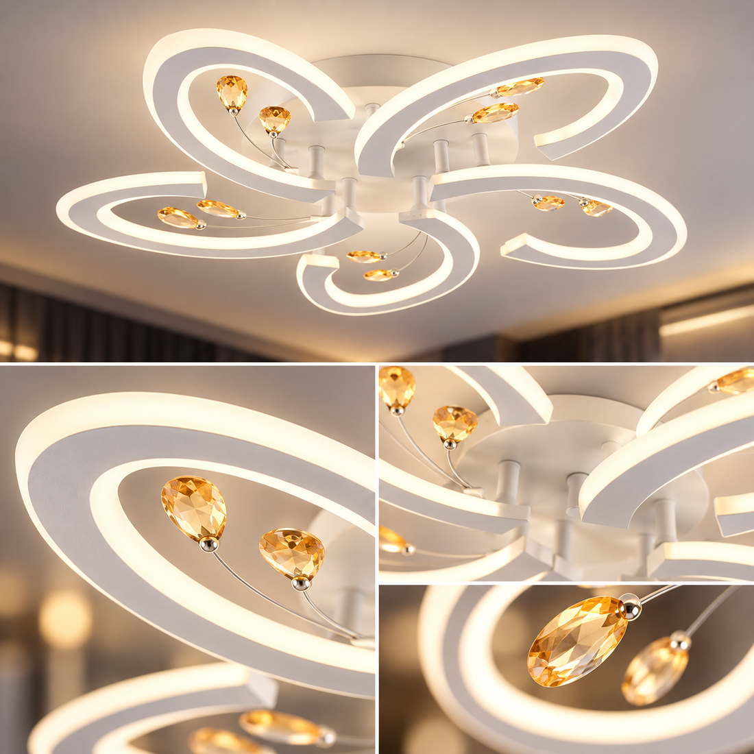 LED осветително тяло ANNA Еквивалент 500W Дистанционно управление