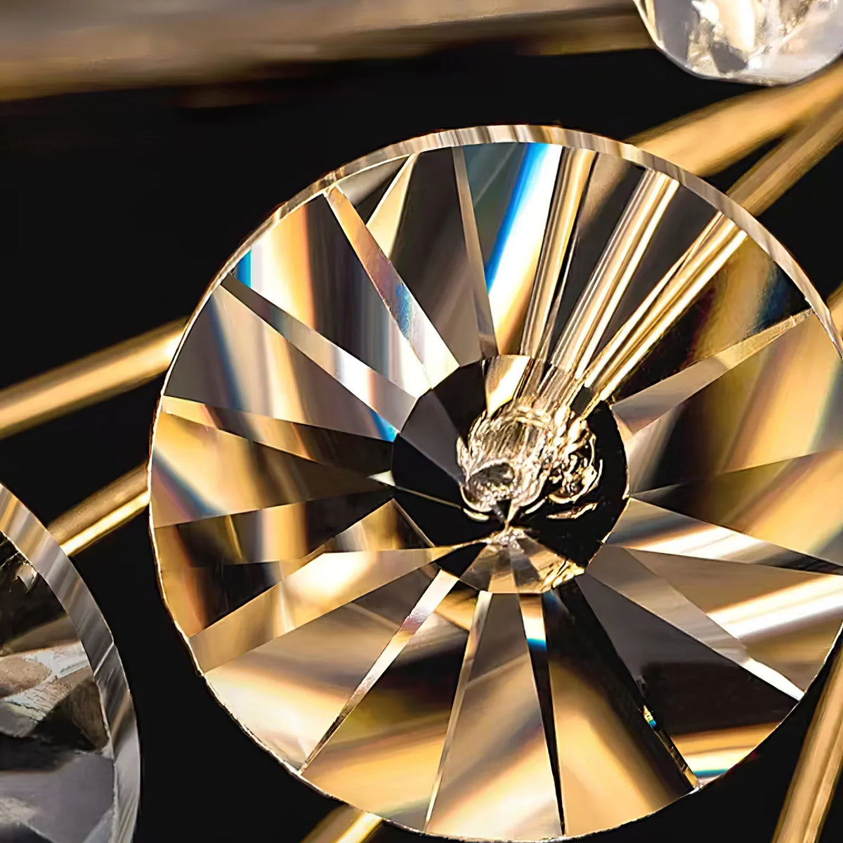 Окачено осветително тяло Crystal Dandelion Gold LINIAR
