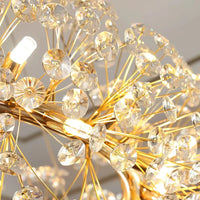 Окачено осветително тяло Crystal Dandelion Gold LINIAR