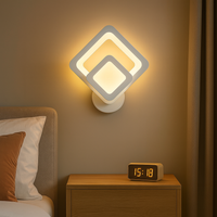 LED аплик 24W DIAMOND V2 бял