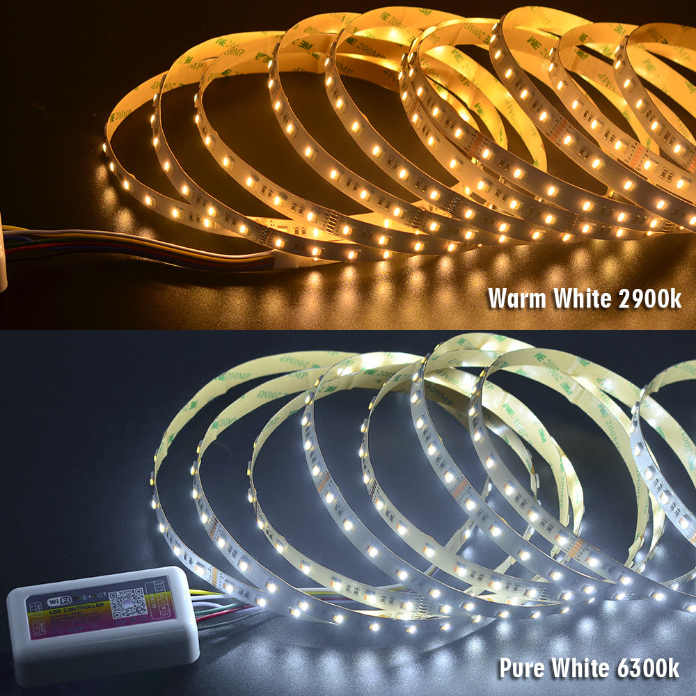 LED лента 5050 60 SMD-ML за интериор RGBWW - ролка 5 метра