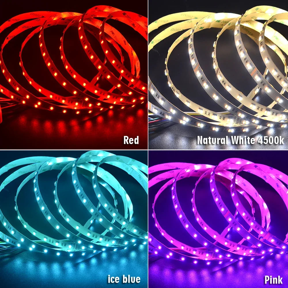 LED лента 5050 60 SMD-ML за интериор RGBWW - ролка 5 метра