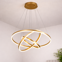 LED осветително тяло WONDERLAND Gold XXL с 3 сегмента – еквивалент 1000W
