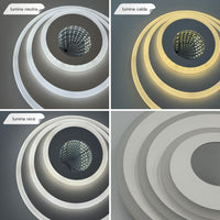 LED осветително тяло 40W GALAXY 3D ROUND Еквивалент 200W