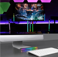 LED RGB лента с ритъм и звукова активация, презареждаща се